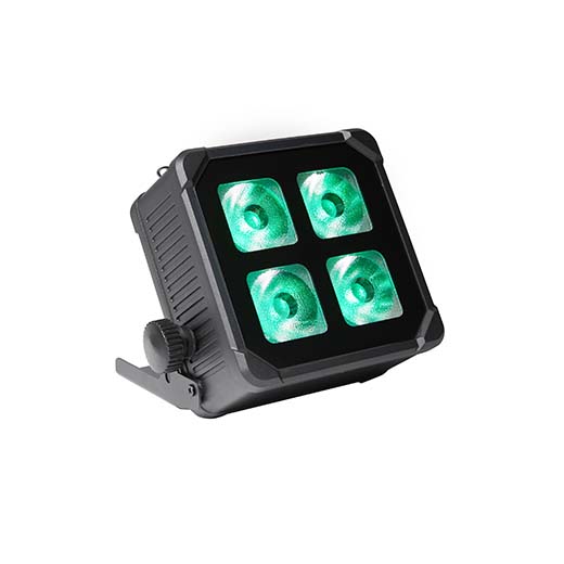 Waterproof IP Mini 4x20W rgbwa uv 6in1 Battery Powered UP Light DMX Wireless Wifi App Remote Control LED Uplight